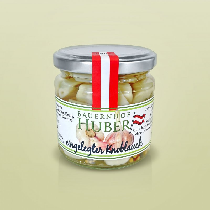 Eingelegter Knoblauch